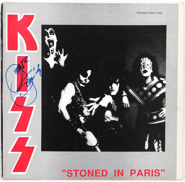 KISS Gene Simmons Signed “Stoned In Paris” Album