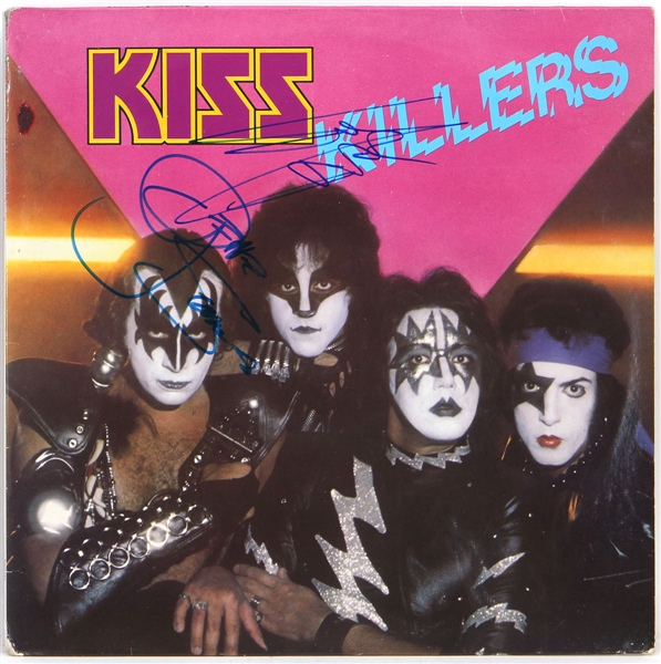 KISS Gene Simmons & Eric Carr Signed “Killers” Album