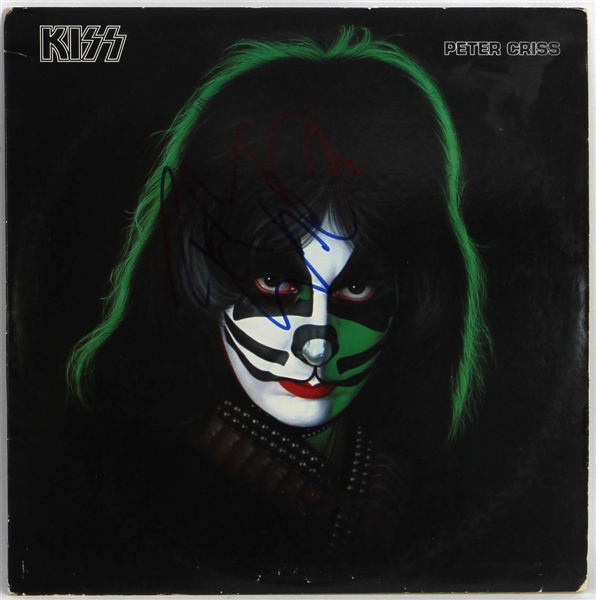 KISS Peter Criss Signed "Peter Criss" Album