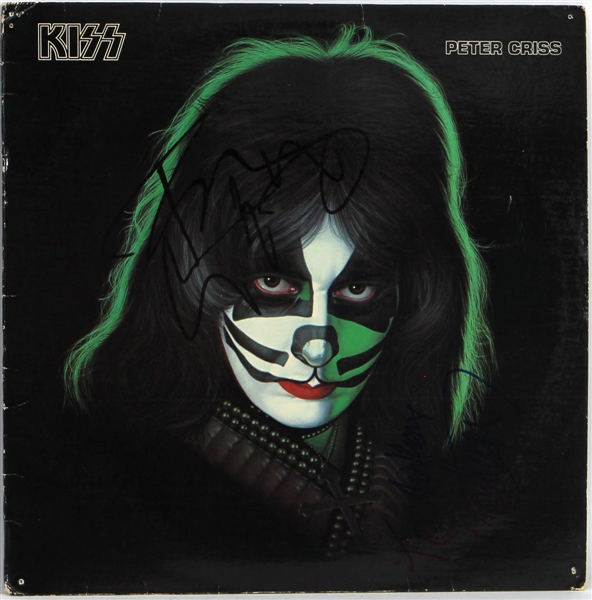 KISS Peter Criss Signed "Peter Criss" Album