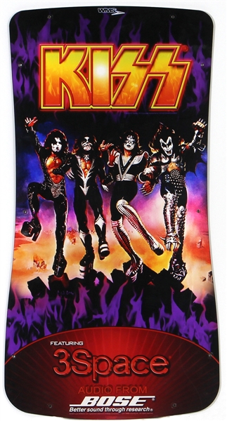 KISS Gaming Casino Slot Machine 2-Foot Destroyer Art Seat Back Panel Graphics Plexiglass Insert 2013