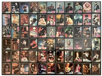 KISS Queen Babys Village People 1979 Donruss Rock Card Set Uncut Factory Card Sheet Aucoin