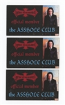 KISS Gene Simmons 2004 Promotional “The A**hole Club” Business Cards