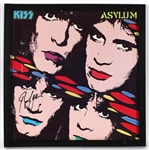 Bruce Kulick Signed KISS Asylum Album Cover