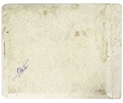 KISS Ace Frehley 1964-1969 School Classmate Autograph Book -- contains 1960's Paul Frehley Autograph on inside back cover -- formerly owned by Ace