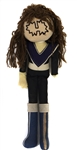 KISS Ace Frehley 1976-1977 Destroyer Rock And Roll Over Tour Fan Made 15.5 Doll given to Ace as a gift -- formerly owned by Ace Frehley