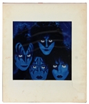KISS Creatures Of The Night Album 1982 Album Cover Master Uncropped Photo --2001 Official Kiss Auction Pt2