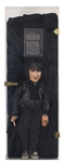 KISS Ace Frehley Marionette Figure Without Make-Up -- Custom Made Birthday Gift April 1979 with display case -- formerly owned by Ace Frehley