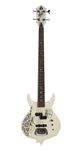 Gene Simmons Stage Played, Signed & Inscribed Punisher Bass Guitar