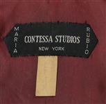 KISS 1978 Peter Criss Worn “Kiss Meets The Phantom Of The Park” Movie Costume Pinstripe Vest from the 2001 Official Kiss Auction