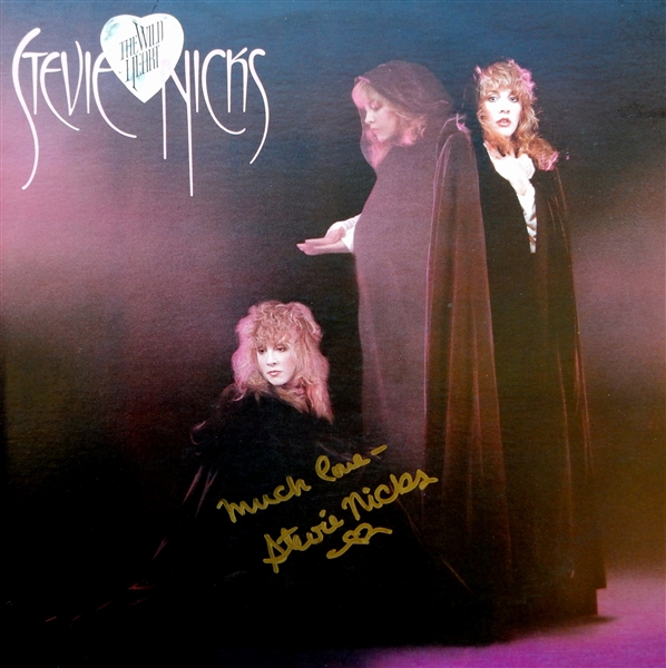 Stevie Nicks Signed "The Wild Heart" Album REAL