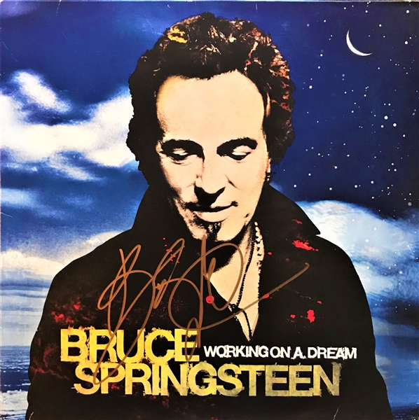 Bruce Springsteen Signed "Working on a Dream" Album JSA & REAL