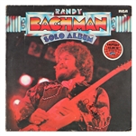 Randy Bachman Signed Solo Album
