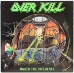 Overkill Band Signed Under The Influence Album