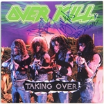 Overkill Signed Taking Over Album