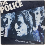The Police Signed Regatta de Blanc Album REAL