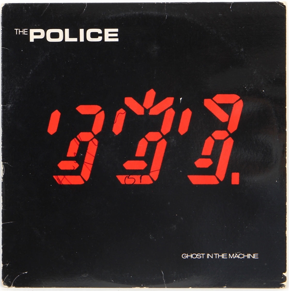 The Police Signed "Ghost in the Machine" Album