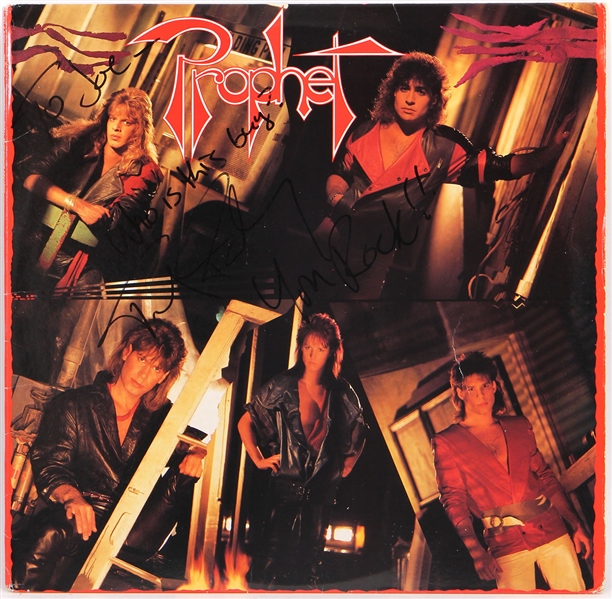 Prophet Ted Poley Signed “Prophet” Album