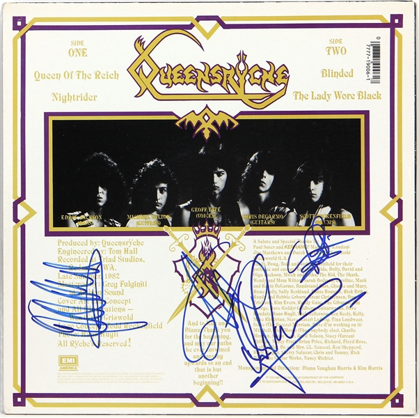 Queensryche Signed “Queensryche” Album