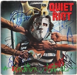 Quiet Riot Band Signed Condition Critical Album REAL