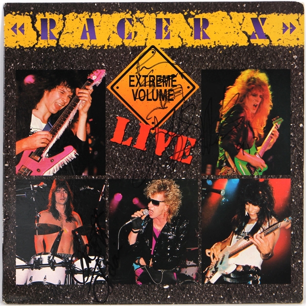 Racer X Signed "Extreme Volume Live" Album