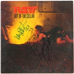 Ratt Band Signed Out of the Cellar Album