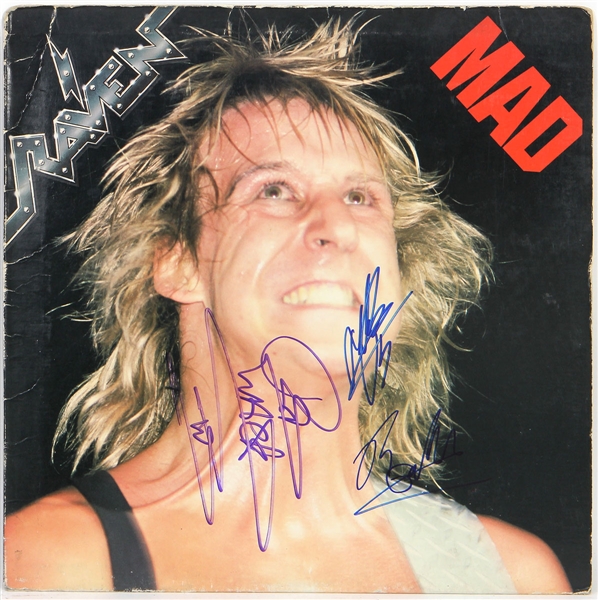 Raven Signed "Mad" Album