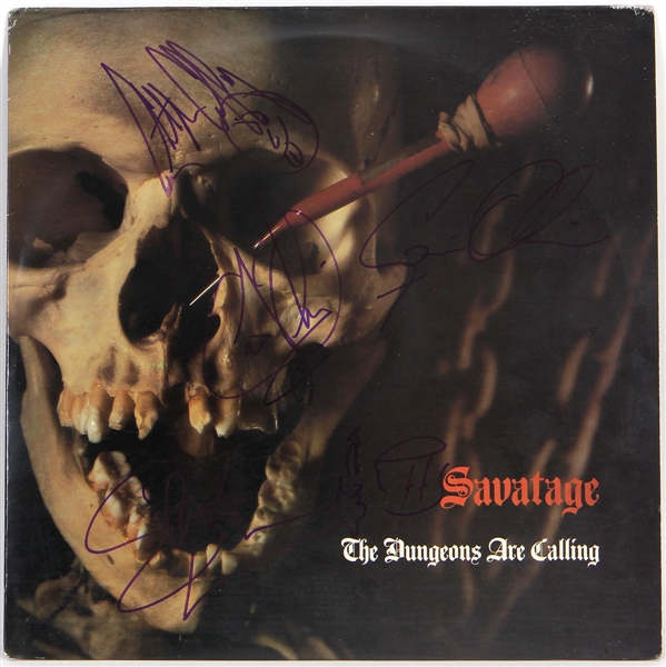 Savatage Signed "The Dungeons Are Calling" Album