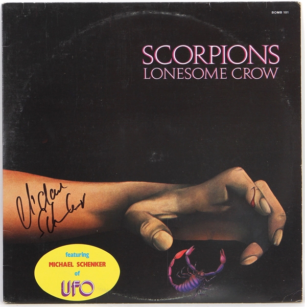 Scorpions Signed "Lonesome Crow" Album