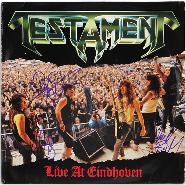 Testament Signed "Live At Eindhoven" Album