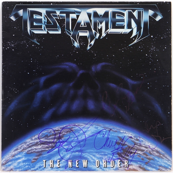 Testament Signed "The New Order" Album