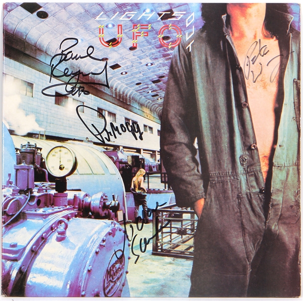 UFO Signed "Lights Out" Album