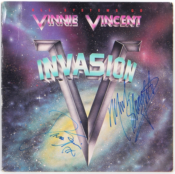 Vinnie Vincent Invasion Signed "All Systems Go" Album