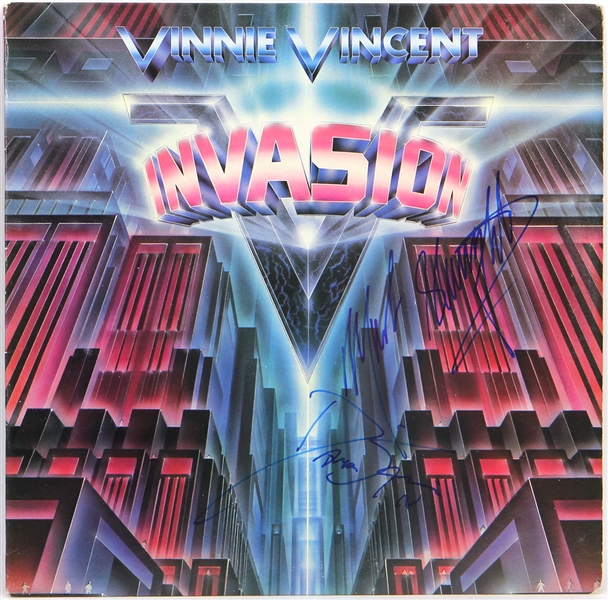 Vinnie Vincent Invasion Signed "Vinnie Vincent Invasion" Album