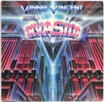 Vinnie Vincent Invasion Signed Vinnie Vincent Invasion Album
