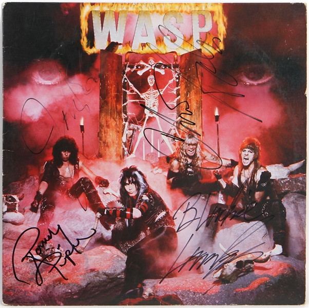 W.A.S.P. Band Signed “WASP” Album