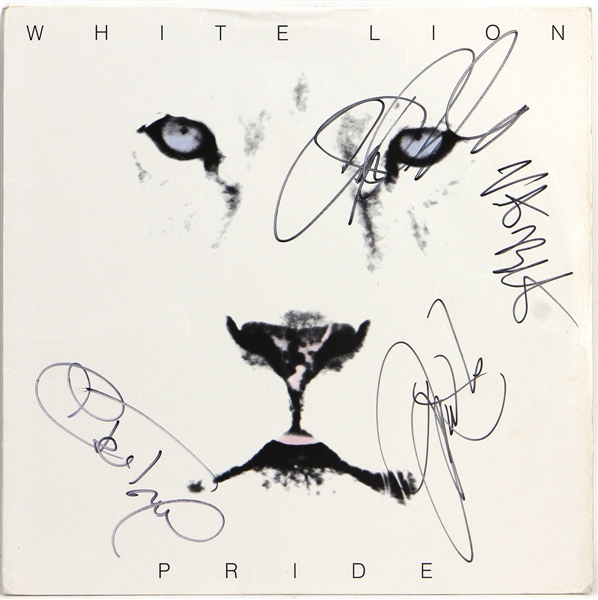 White Lion Signed "Pride" Album