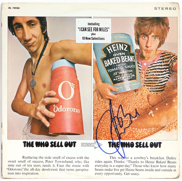 The Who Signed "Sell Out" Album