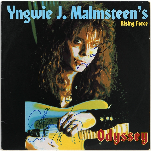Yngwie J. Malmsteen’s Rising Force Signed "Odyssey" Album