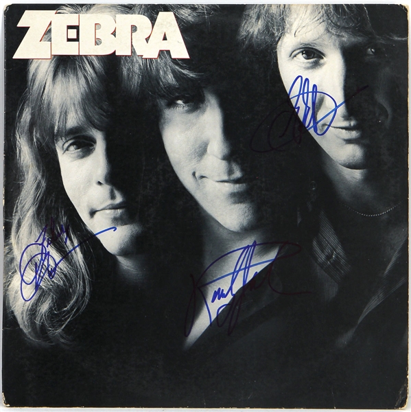 Zebra Signed "Zebra" Album
