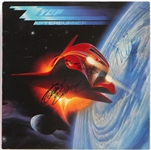 ZZ Top Band Signed “Afterburner” Album REAL