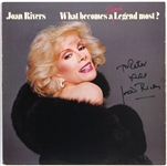 Joan Rivers Signed What Becomes a Semi Legend Most? Album
