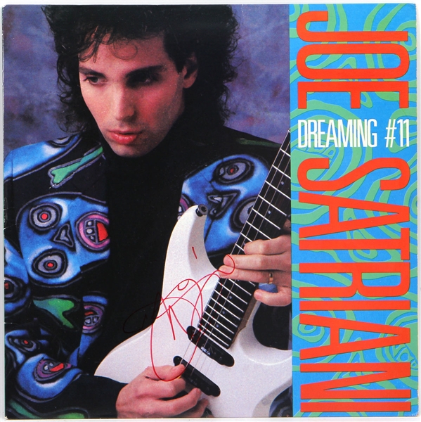 Joe Satriani Signed "Dreaming #11" Album