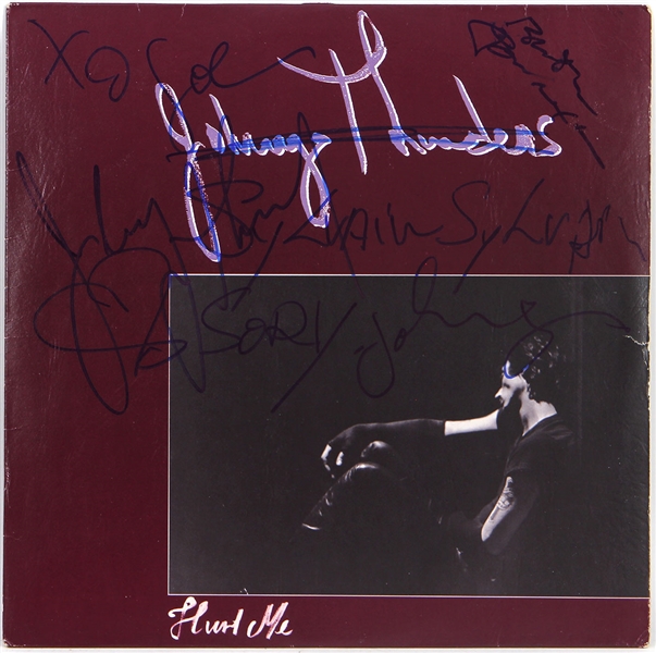 Johnny Thunders and The Heartbreakers Signed "Hurt Me" Album REAL & JSA