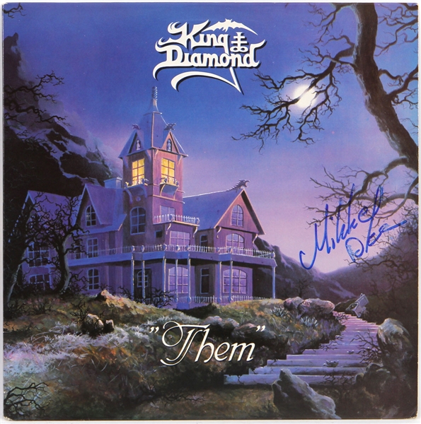 King Diamond Signed "Them" Album
