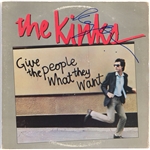 The Kinks Signed Give The People What They Want Album