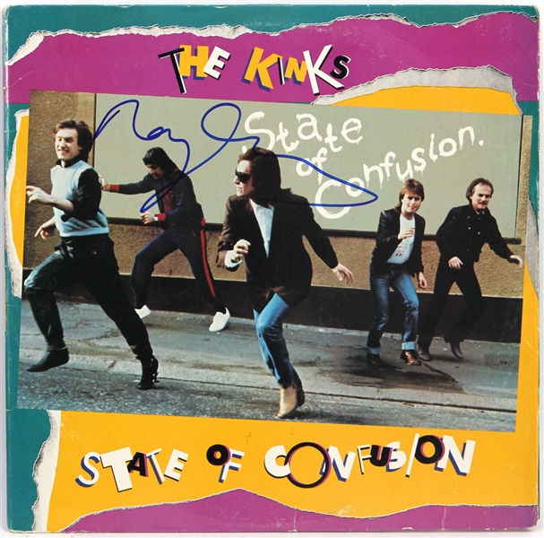The Kinks Signed "State Of Confusion" Album