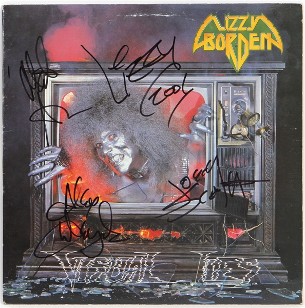 Lizzy Borden Signed "Visual Lies" Album