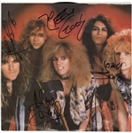 Lizzy Borden Signed Visual Lies Album
