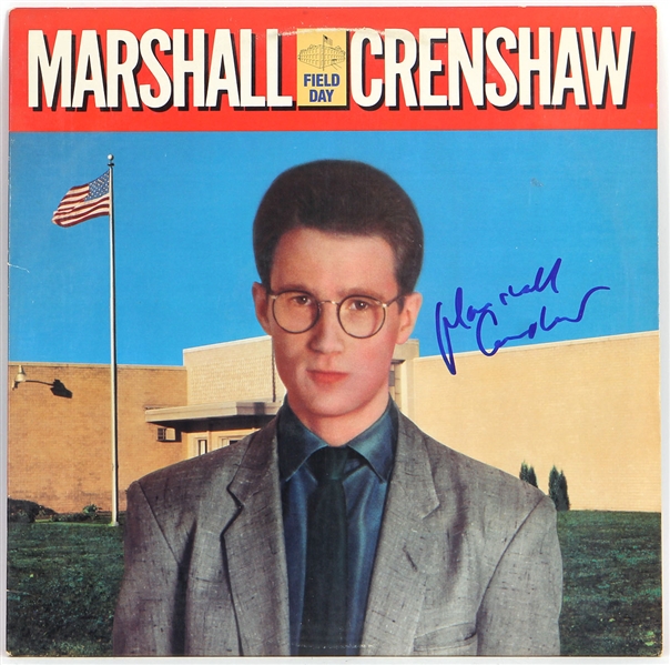 Marshall Crenshaw Signed "Field Day" Album